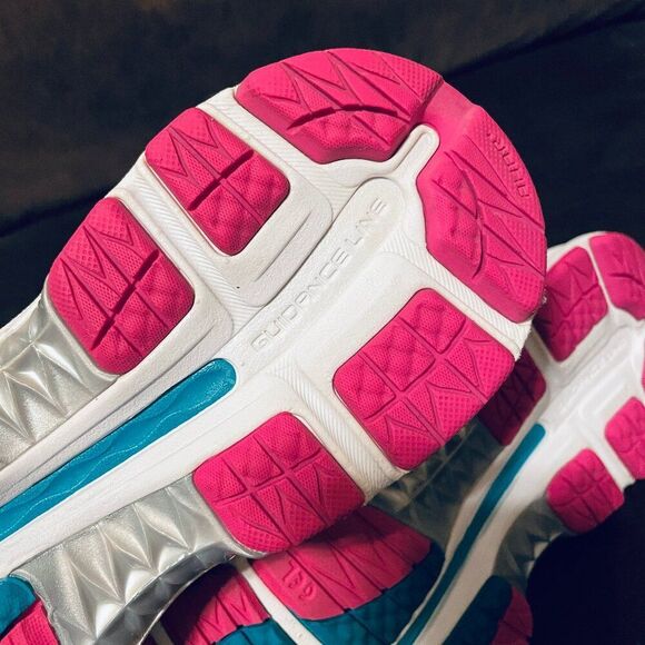 Mint Condition ASICS GEL NIMBUS 18 Womens US Pink Turquoise 8.5 US Medium 40 EUR - Picture 11 of 14
